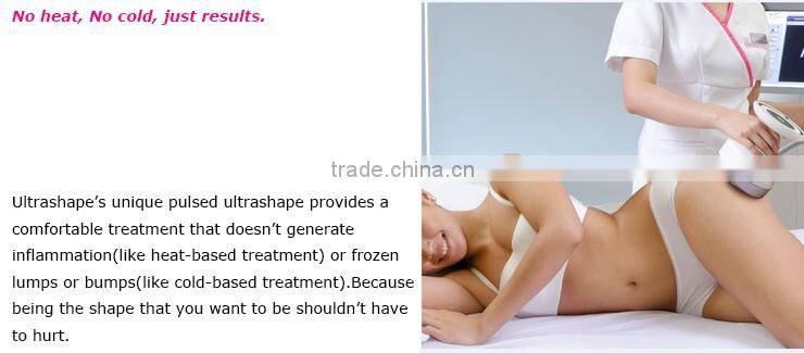 Ultrashape's unique pulsed for Ultrashape Slimming Machine/ Hifu Slimming Machine OEM/ODM