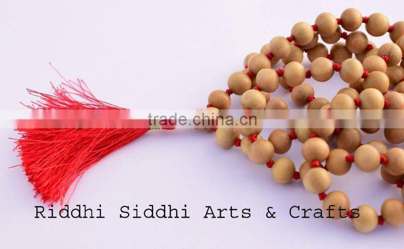 natural buddhist prayer bead loose/loose beads/sandalwood japa mala