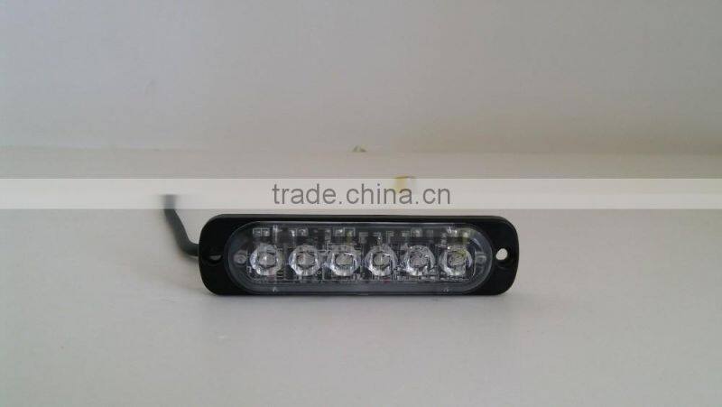 3W*6LED hot selling car mini strobe deck light XN-6C