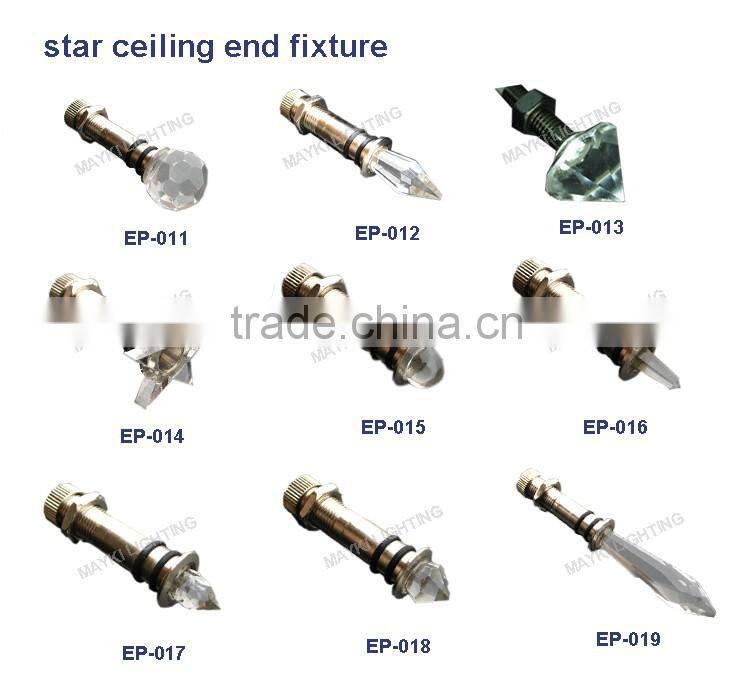 EP-015 multi color changing light fixture for fiber optic ceiling