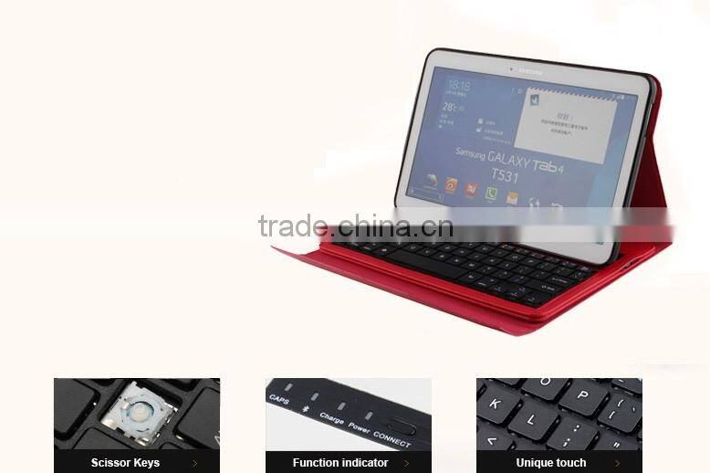 Bee ant pattern all-in-one bluetooth keyboard for Samsung TAB4 10.1inch T530/T531-SA207F