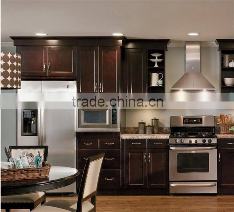 MDF kitchen cabinet carcass with pvc membrane
