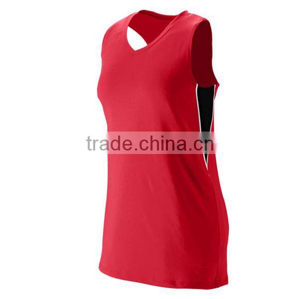 hot sale women sleeveless acid green beach volleyball jerseys