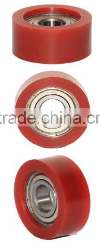 rubber bearing wheels