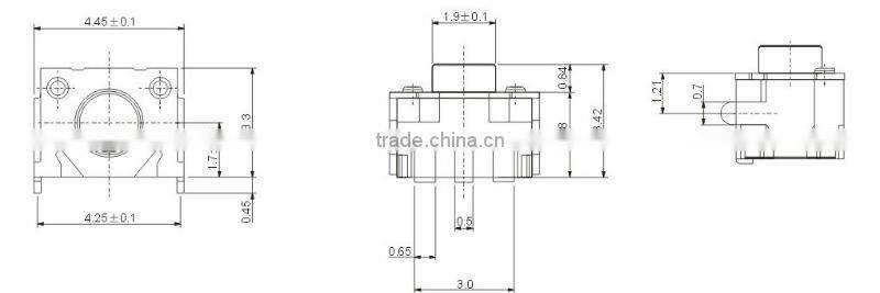 smt type tact switch TS-1118