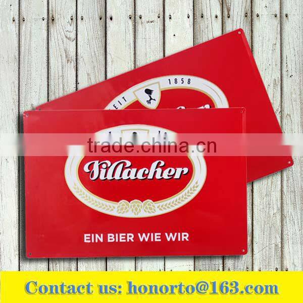 decor tin calendar sign