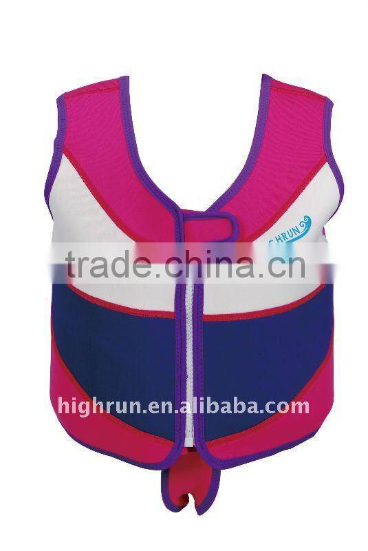 (Hot Selling)Neoprene Children's Floating and Swimming Vest/Suit