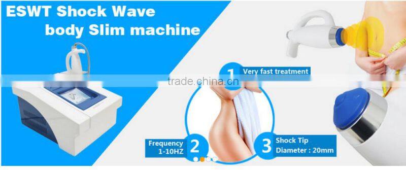 10HZ eswt electro shock wave therapy machine for slim body