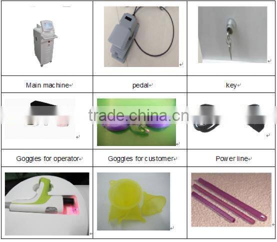 Beijing Quartuslaser new design alexandrite laser 755nm hair removal device