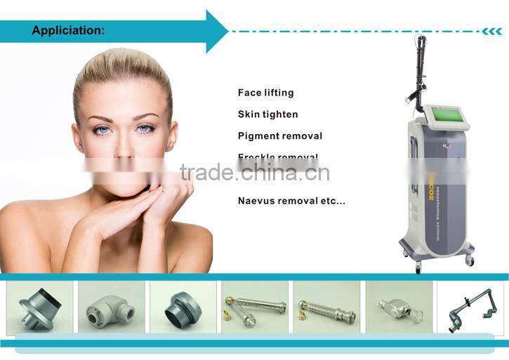 RF drive CO2 fractional laser machine for skin rejuvenation scars removal&acne removal--CV-I