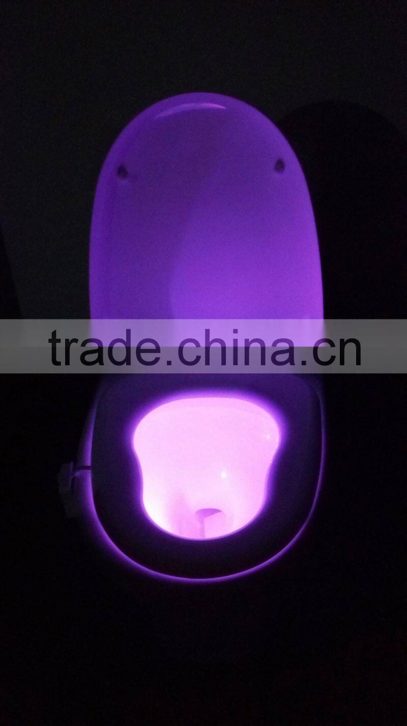 Mini design easy use toilet lamp