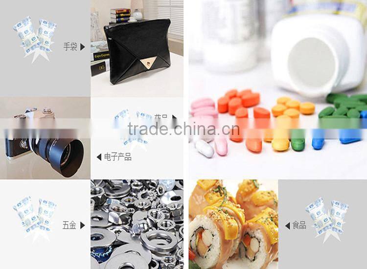 Organic dried fruit & nut snack freshness maintain desiccant packet