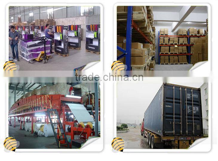 Office stationery file folder / clear plastic document holder / plastic file folder