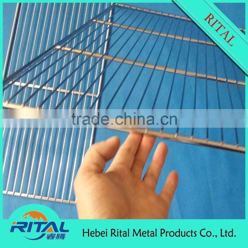 304 Stainless Steel Crimped BBQ Mesh Grill Barbecue Wire Mesh Net