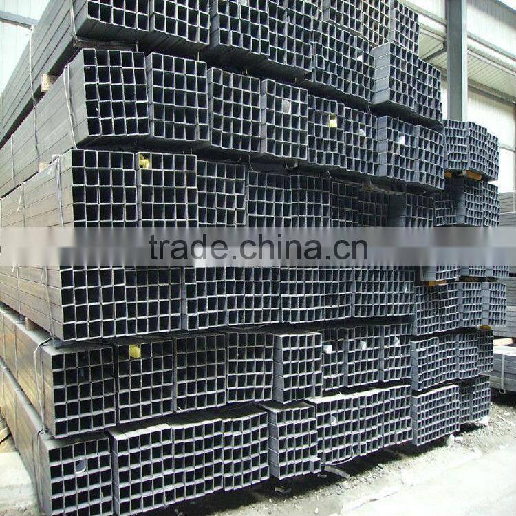 a5 Weld Steel pipes dimension square and rectangular steel pipe for concrete fence posts with good price