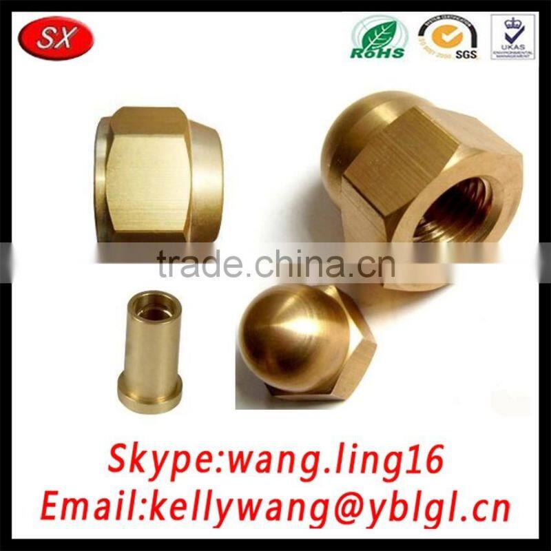 Precision Machined 300 Series Stainless Steel Diamond Knurled Nut,Thread Round Nuts 8-32 Thread Size, 3/8"