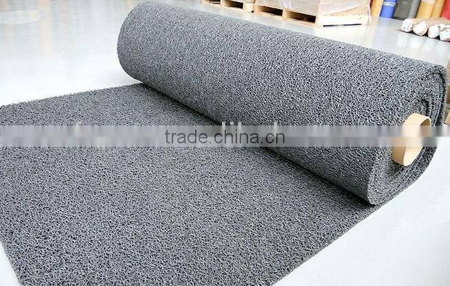 2015New Economic clear vinyl mat, PVC loop mat,vinyl loop mats