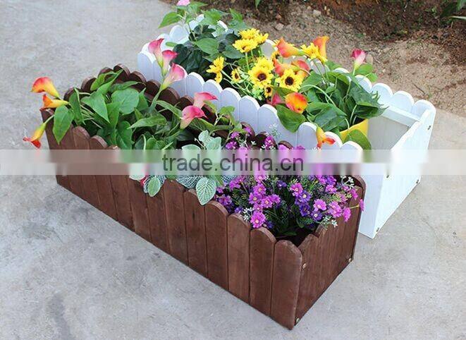 Best price outdoor wooden 2 and 3 tier plant stand whole sale