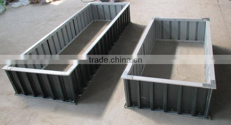 Prepainted steel raised garden bed planter box new design for no dig garden without hassle