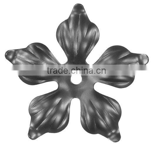 ornamental cast steel leaves