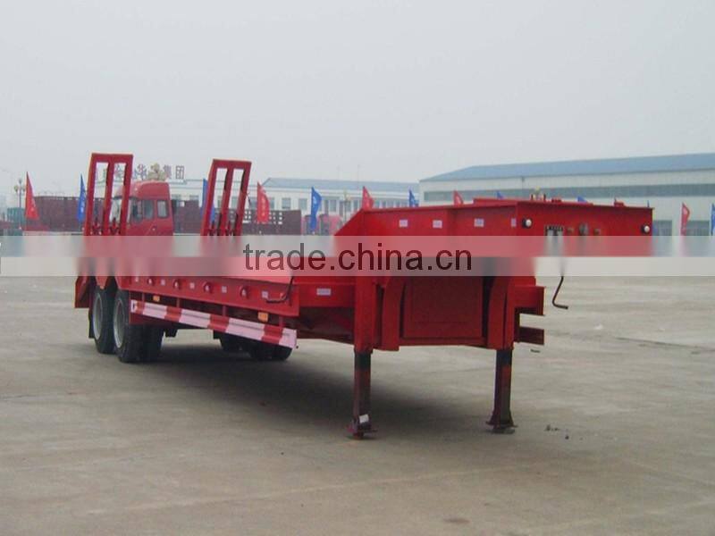 factory price heavy equipment truck military lowboy trailer