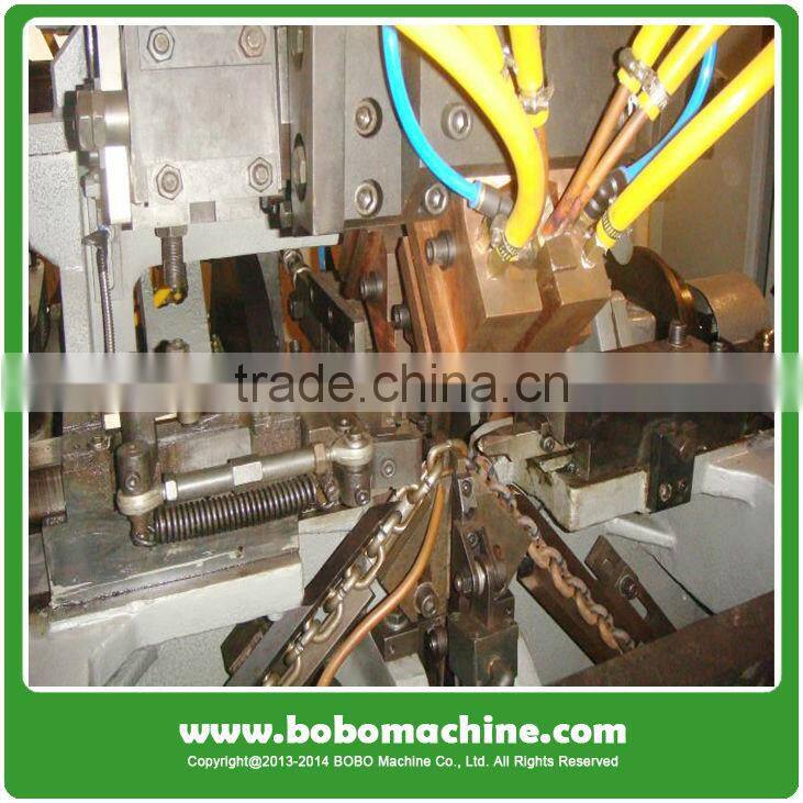 machine for butt welding chain