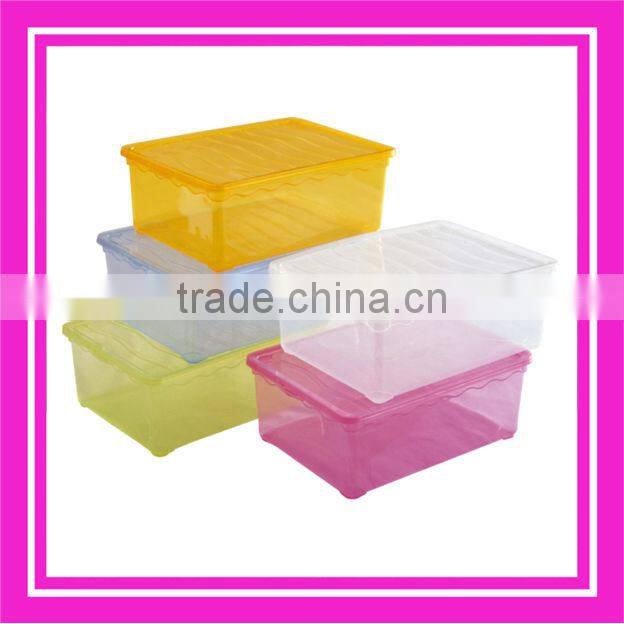 plastic shoes storage container with customer logo