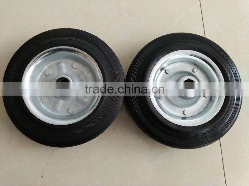 EL-745 8 inch solid rubber wheel 200x50