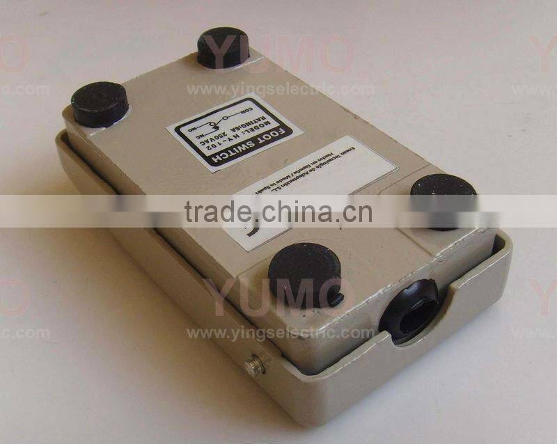 HY-102 metal body foot switch