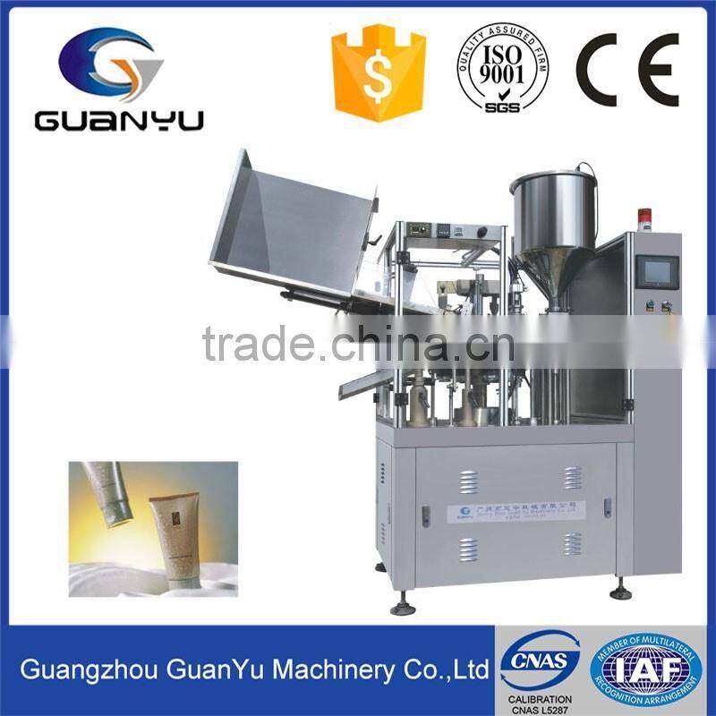 2017 hot sales small plastic tube filling and sealing machine price