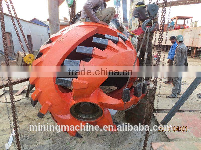 cutting suction/cutter head sand dredger