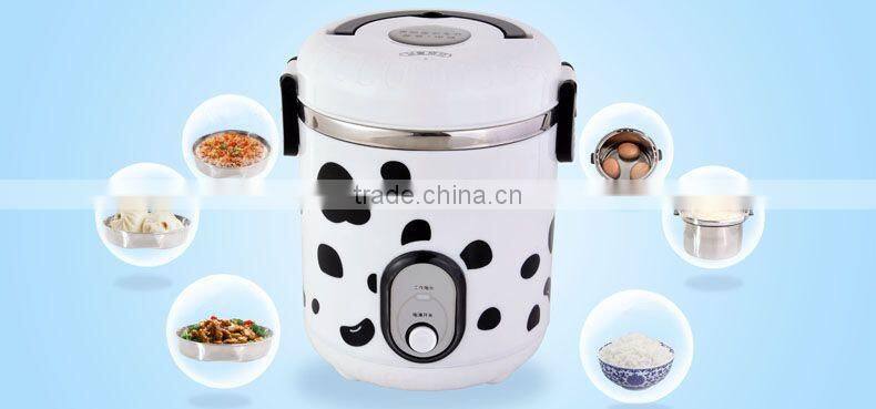 Free Shipping privacy stainless steel inner pot mini rice cooker for students