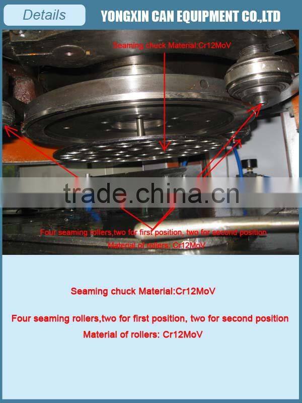 Automatic big pail can seaming machine