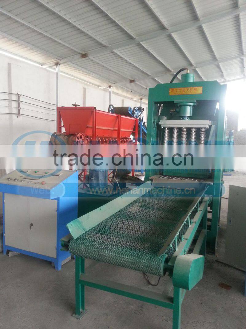 High profit and low cost equipment for the production of charcoal for shisha