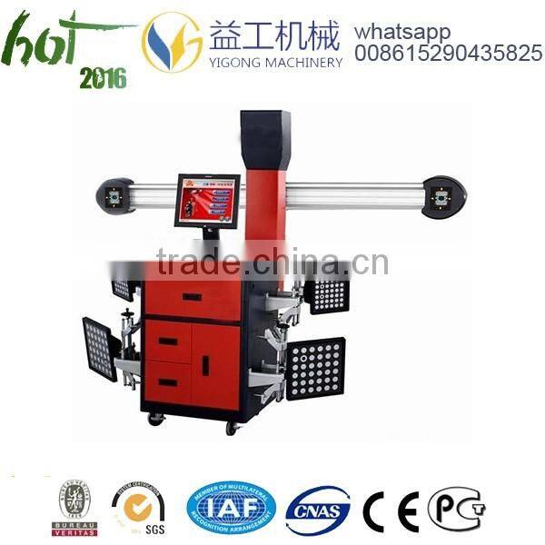 4S shop high efficiency wheel aligner 3D