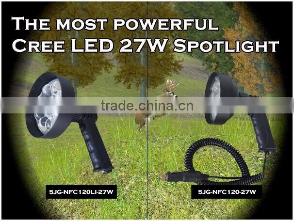 Factory outlet 3000 Lumens LED Handheld Vehicle Hunting Spot Torch Camping Work Fishing Light 12V