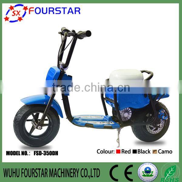 Best Sale colorful wonderful quality 350W kid mini electric scooter