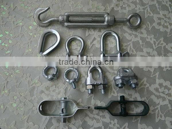 Galvanized Steel Drop Forged D Shackle