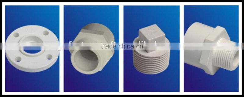 China manufactuere pvc pipe fitting pipe flange fitting