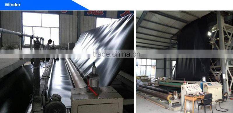 waterproof plastic HDPE LDPE geomembrane liner extrusion machine