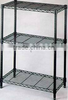 chrome wire shelving