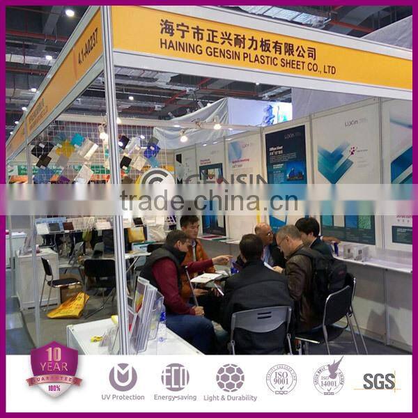 High impact embossing solid polycarbonate sheet