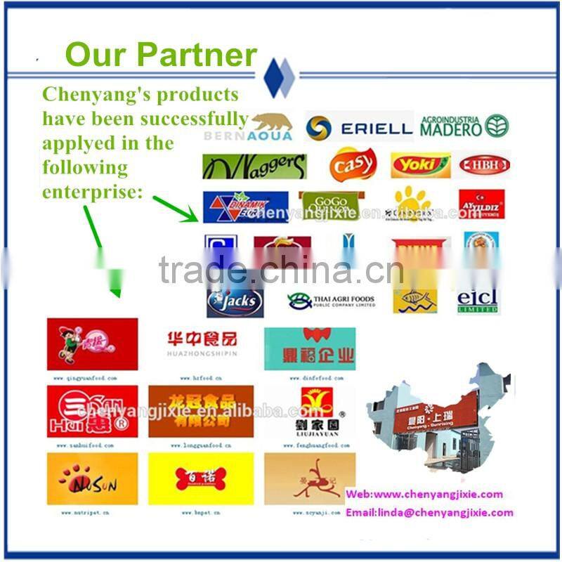 2016 hot selling new style best price automatic pet food production line