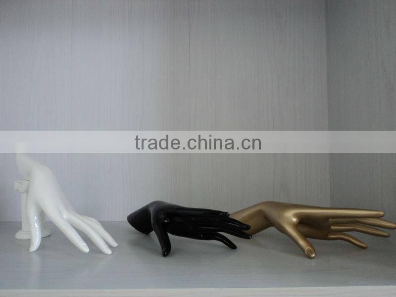 Jewelry display female fiberglass mannequin hand