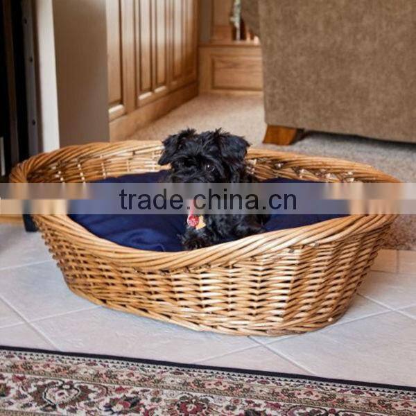 2014 Hot High Quality cheap wicker/willow dog bike basket