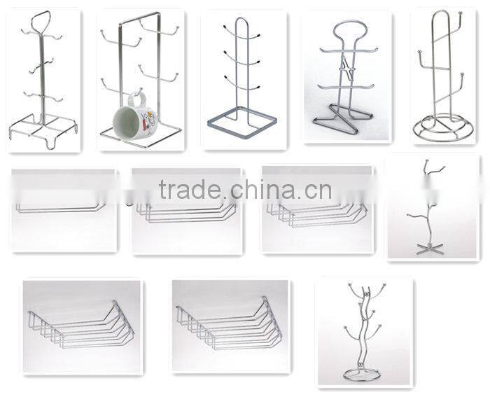 2016 Wine Cup Racks,Steel Wire Cup Drying Holders