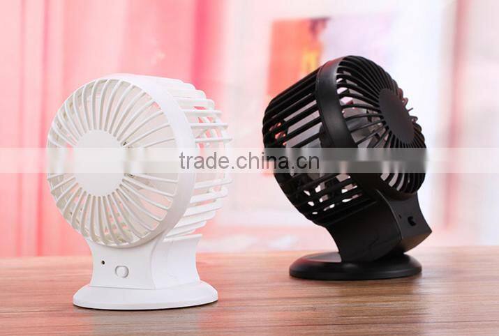 promotional table office desk mini USB chargeable fan