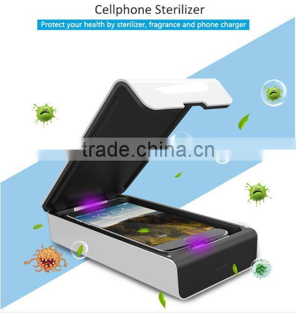 Mini UV Light Cell Phone Sterilizer, Multi-functional Househeld Sterilizer, UV Towel/Smartphone/Underwear Sterilizer With Aroma