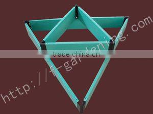 vertical garden modules rectangular planter box plastic raised gardening