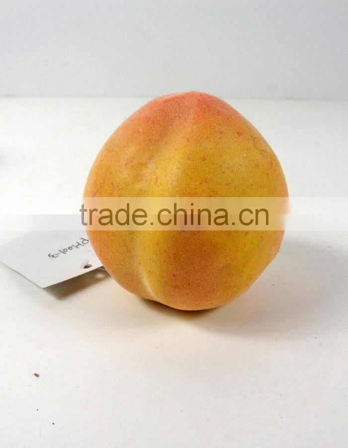 artificial plastic peach for decoration fake fruit